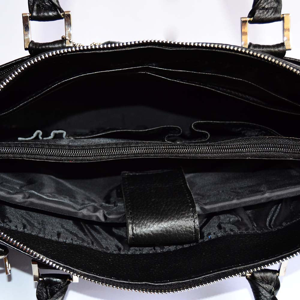 Executive Laptop Briefcase Bag – (13"-14" Laptops) - Black