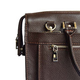 Executive Laptop Briefcase Bag – (13"-14" Laptops) - Premium Brown